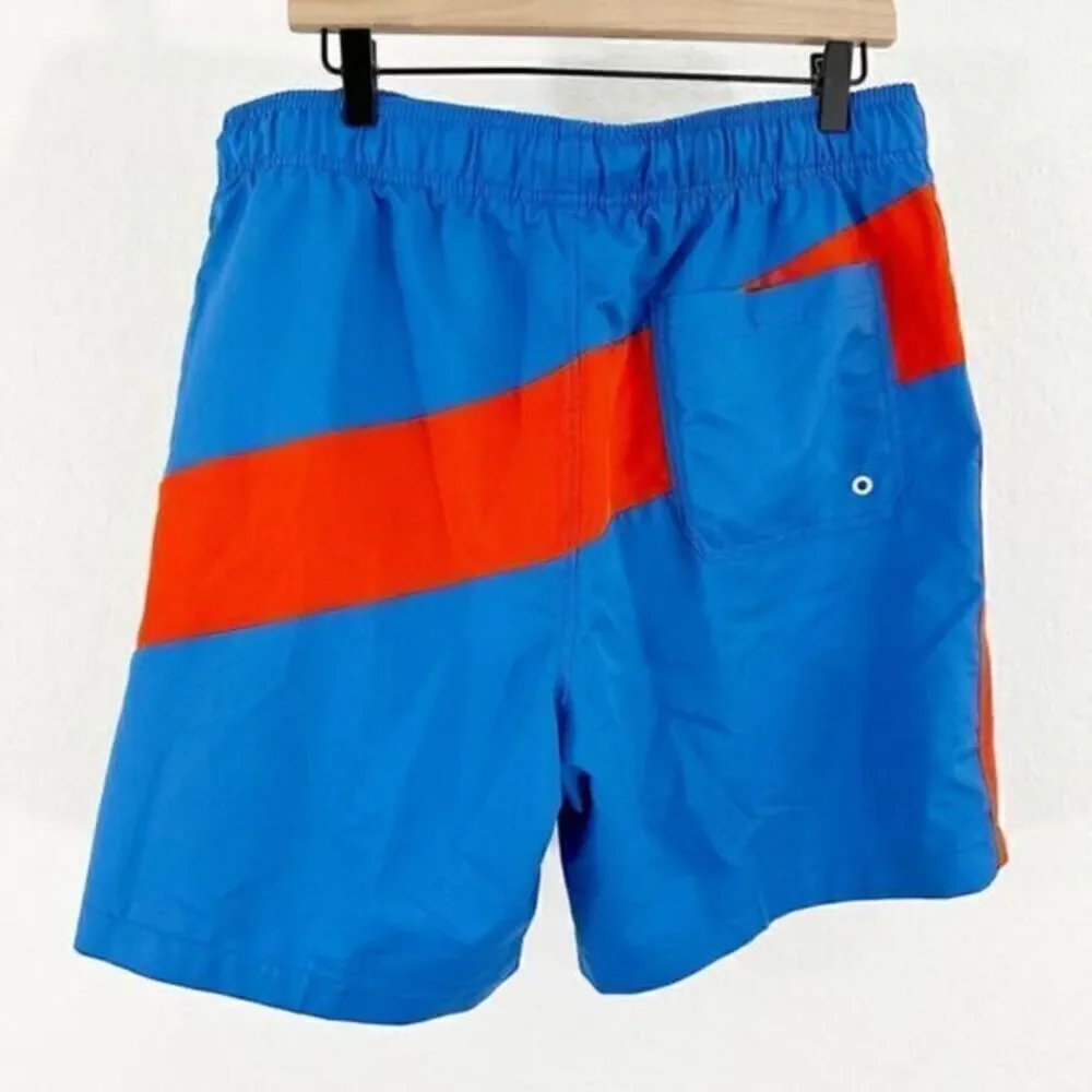 Speedo Men's Volley Palace‎ Beach Print Stripe Swim Trunk Size Extra Large